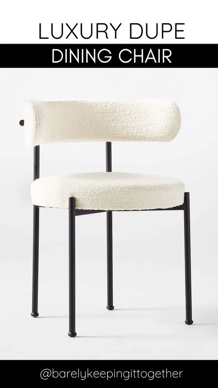 Insane cb2 dining chair dupe! 

#LTKhome