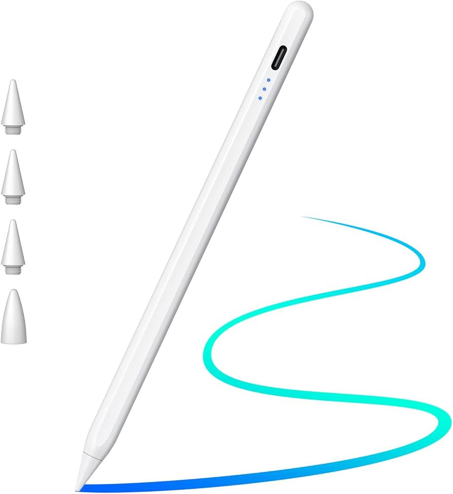 Cisteen Stylus Pen for iPad with Led Indicators, Tilt Sensor Palm Rejection Active Pencil for (20... | Amazon (US)