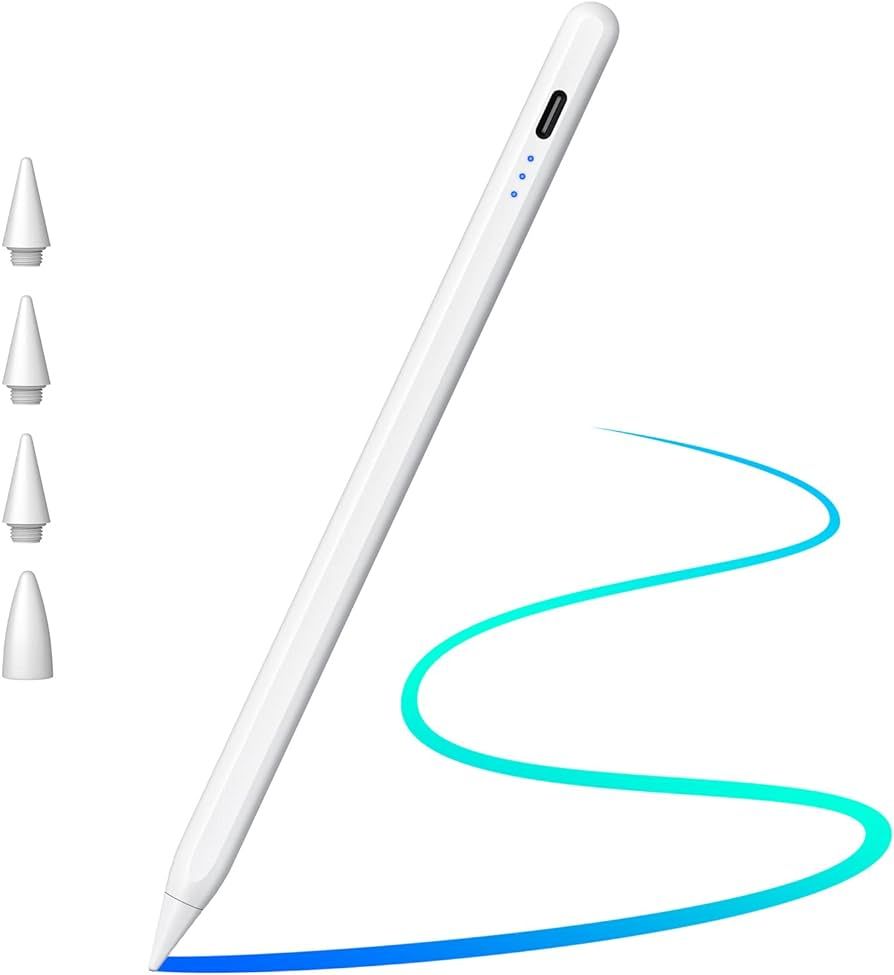 Cisteen Stylus Pen for iPad with Led Indicators, Tilt Sensor Palm Rejection Active Pencil for (20... | Amazon (US)