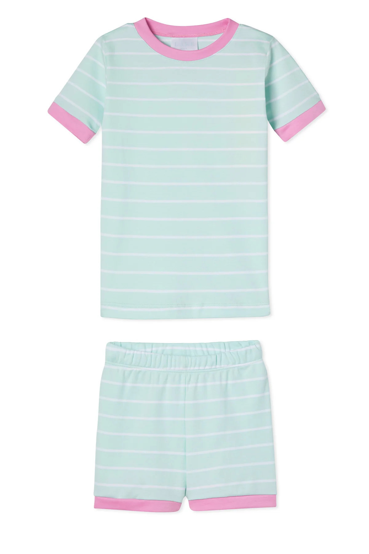 Kids Shorts Set in Spritz | LAKE Pajamas