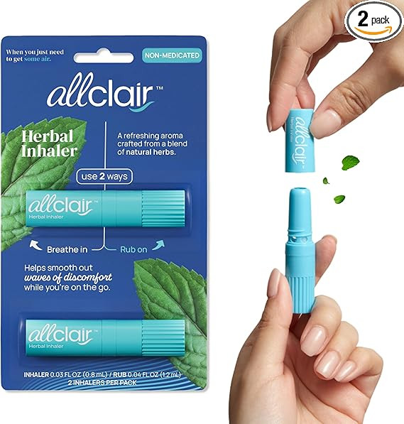 Herbal Inhaler - Natural Non-Medicated Relief for Nausea, Motion and Morning Sickness - Fast and ... | Amazon (US)