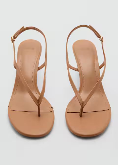 Kitten heel sandals -  Women | Mango USA | MANGO (US)