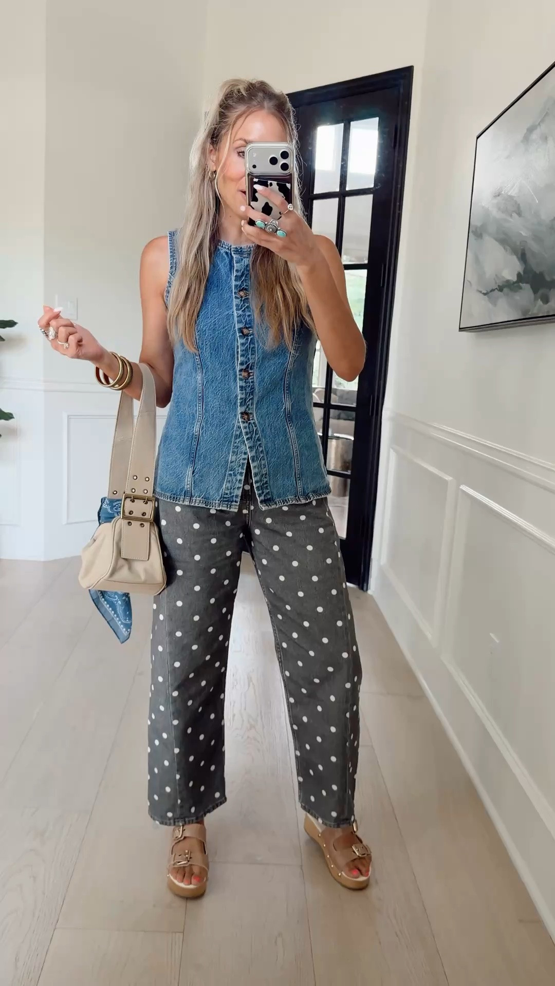 🤍 These polkadot pants are the perfect statement piece right now! My top of my shoes are sold out, but I linked similar items that are actually less than what I paid for🙊

Wearing size 27 // my tts

5’5” / 120 lbs

#LTKootd #LTKdayinmylife #LTKgrwm
