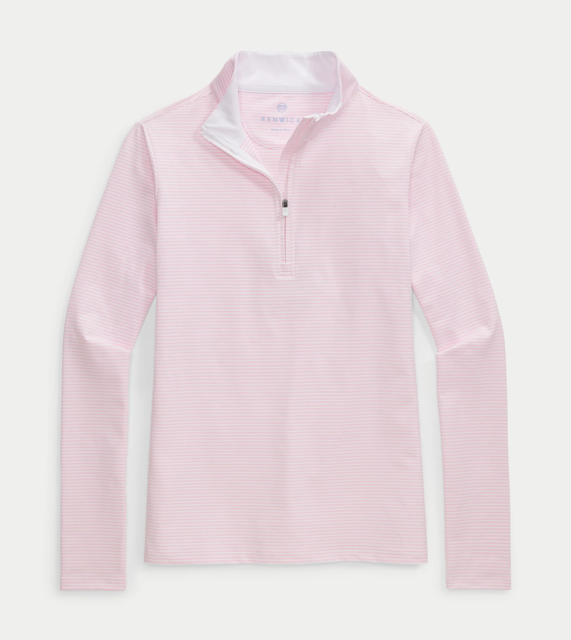 Renwick Striped Quarter Zip | Renwick Golf