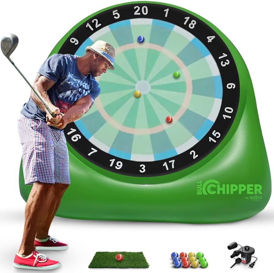 SWOOC Games – Bull Chipper | Giant Golf Darts (Over 6ft Tall) with 10+ Golf Games | Backyard Go... | Amazon (US)