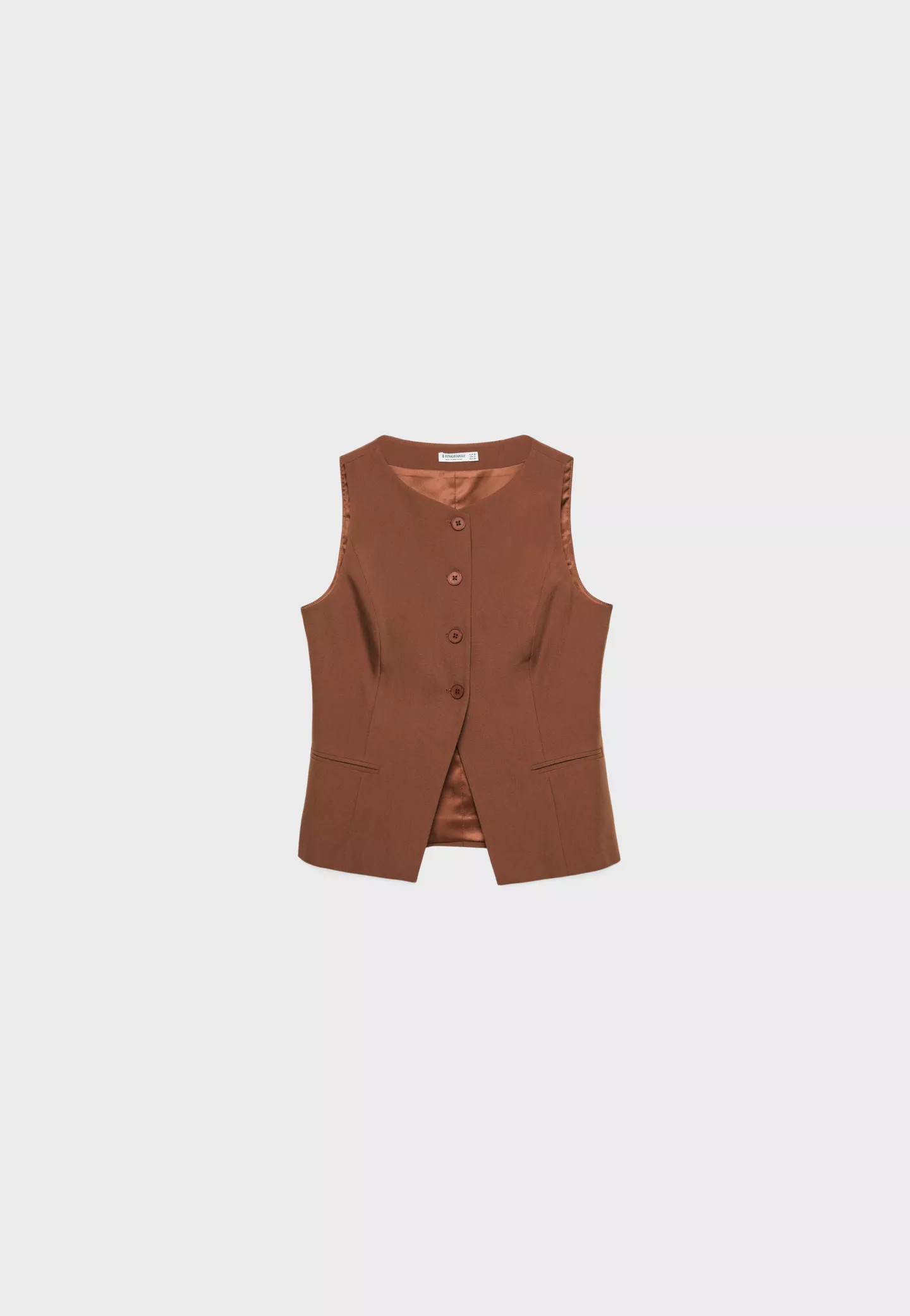 Regular buttoned waistcoat | Stradivarius (UK)