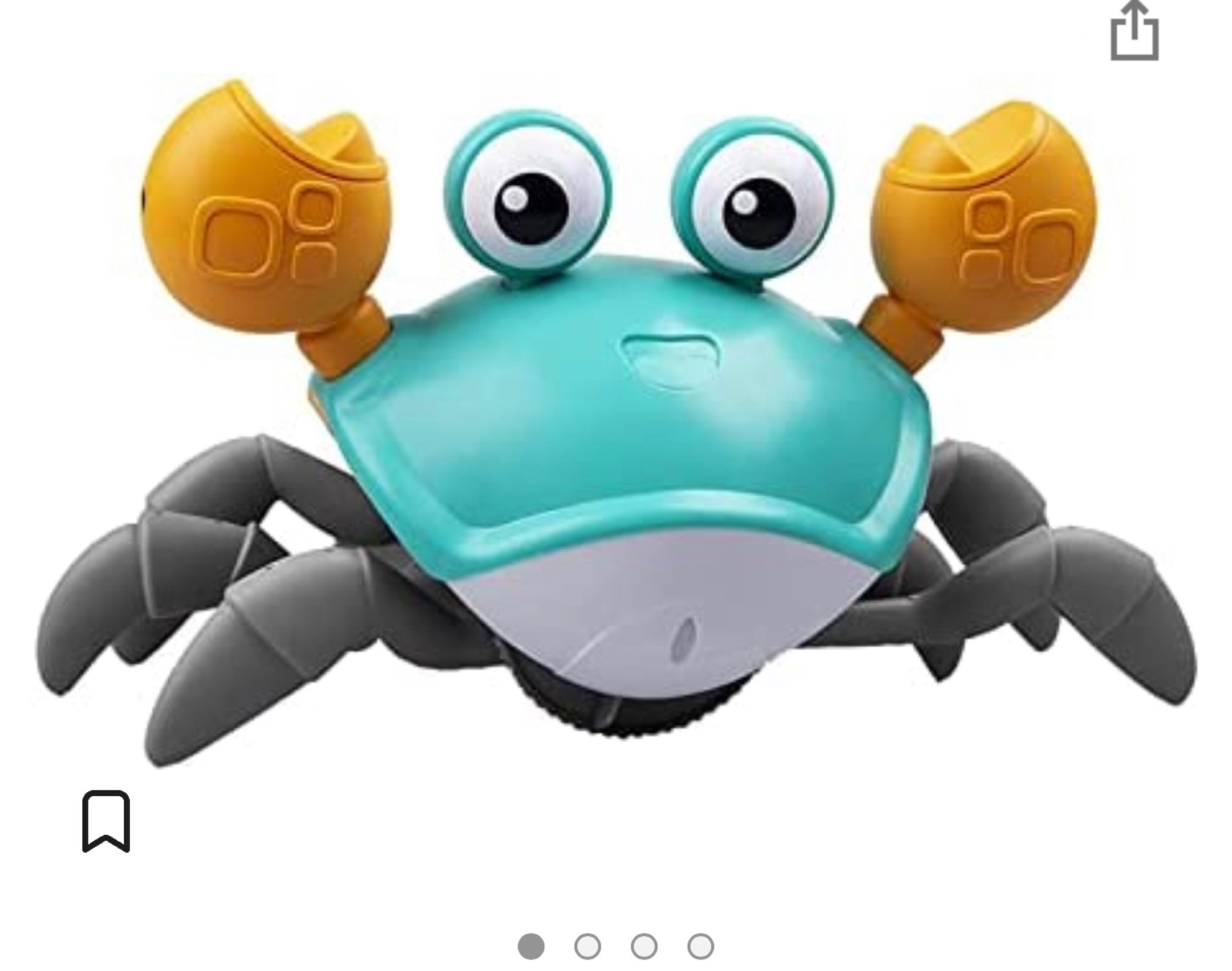 Crazy crab baby toy, tummy time toy 

#LTKbaby