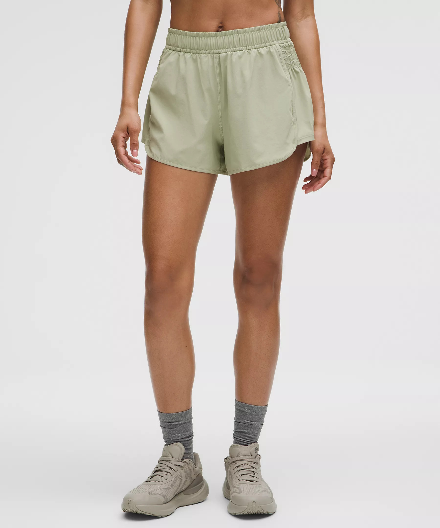 Ruched-Side High-Rise Short 3" | Lululemon (US)