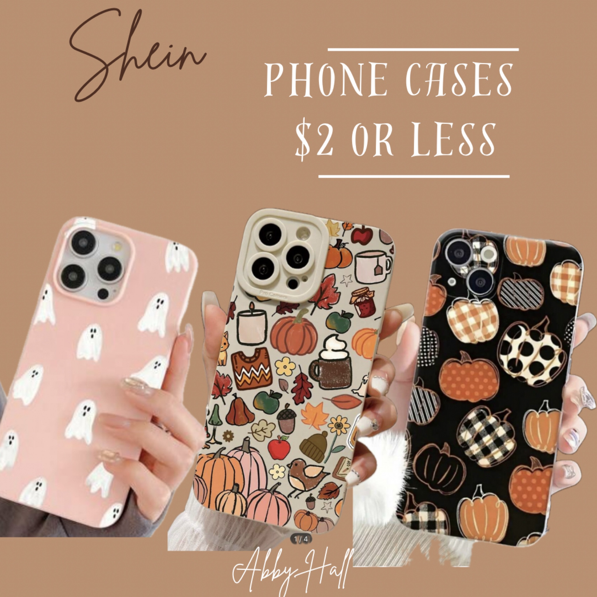 SHEIN fall and Halloween phone cases 

#LTKHalloween #LTKSeasonal #LTKHoliday