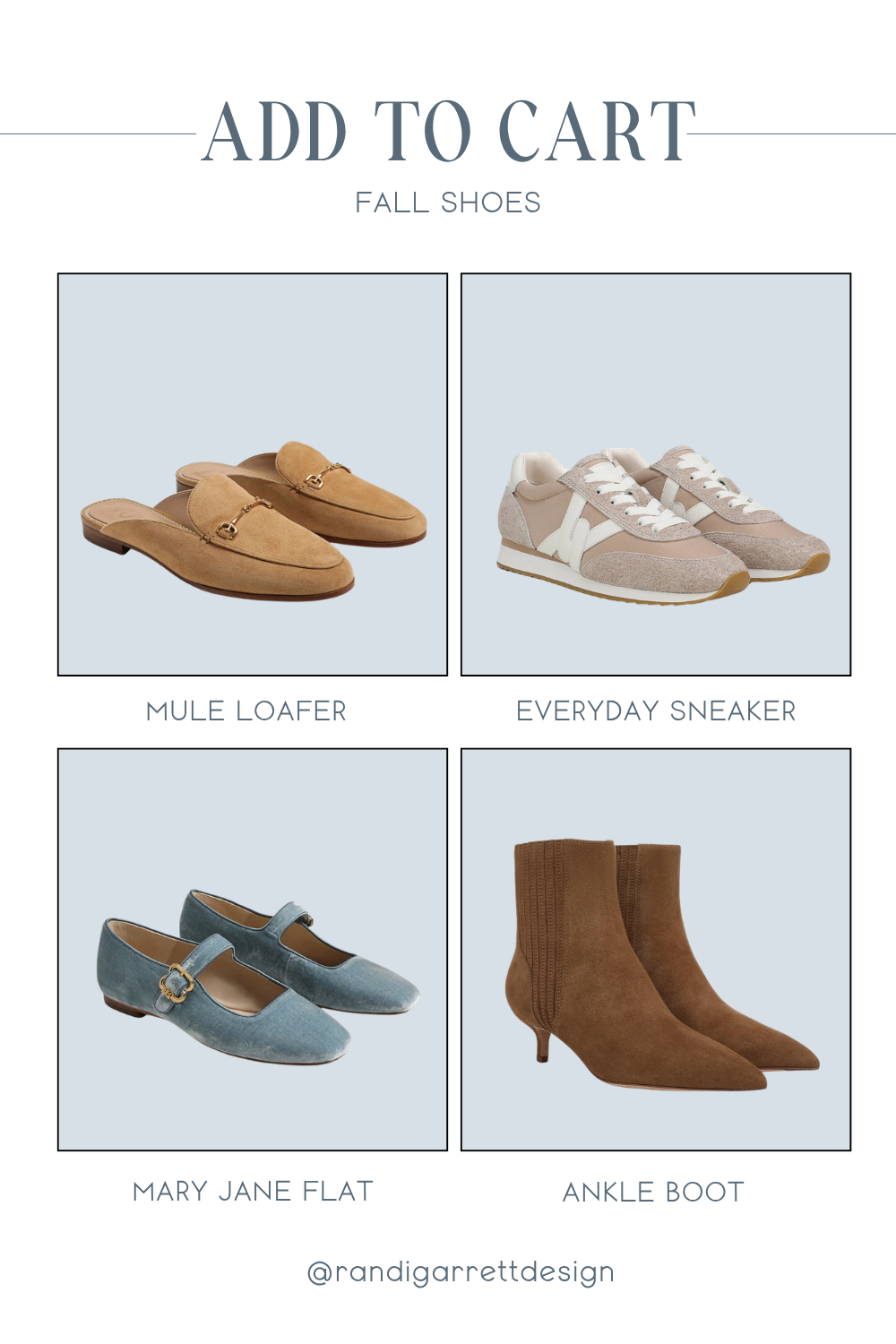 Must-have shoes for fall. These are staples that will work with any outfit this season!

#LTKdayinmylife #LTKootd #LTKSeasonal
