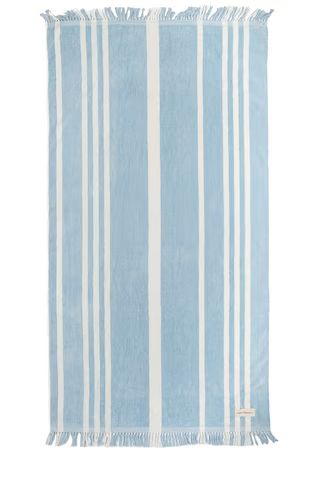 business & pleasure co. The Beach Towel in Vintage Blue Stripe from Revolve.com | Revolve Clothing (Global)