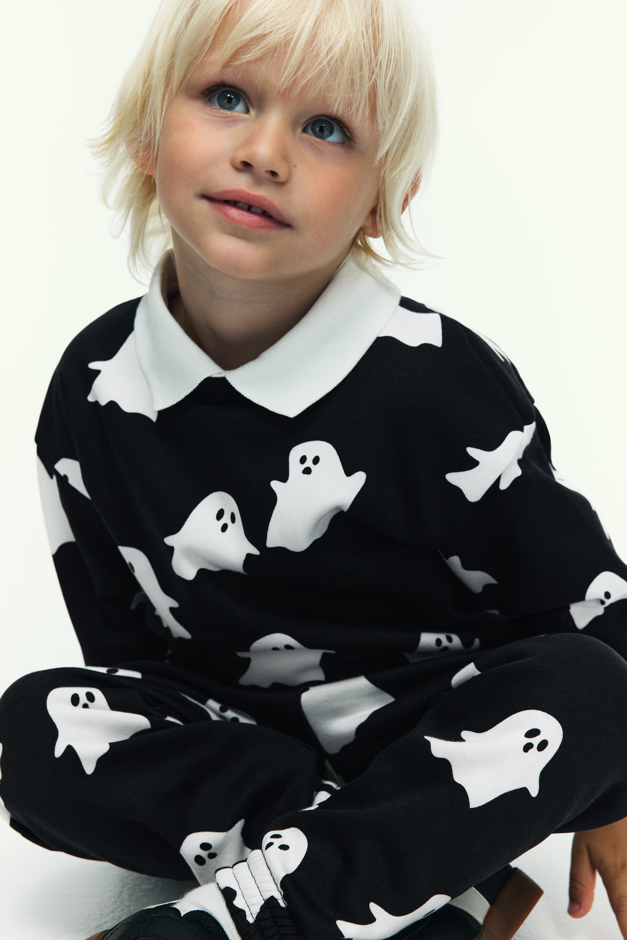 2-piece printed sweatshirt set | H&M (UK, MY, IN, SG, PH, TW, HK)