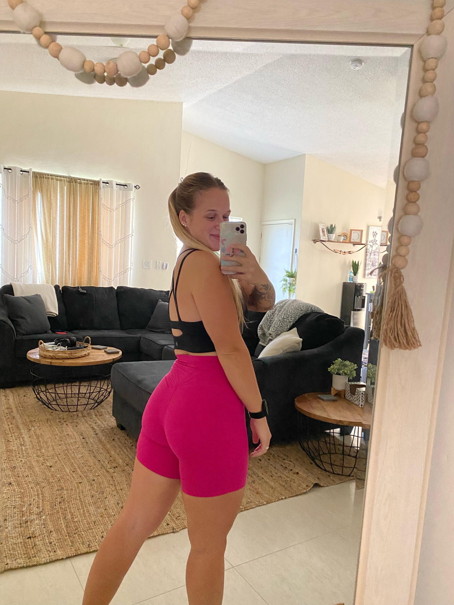 :The comfiest biker shorts, wearing a size medium. 

#LTKfit #LTKstyletip #LTKunder50