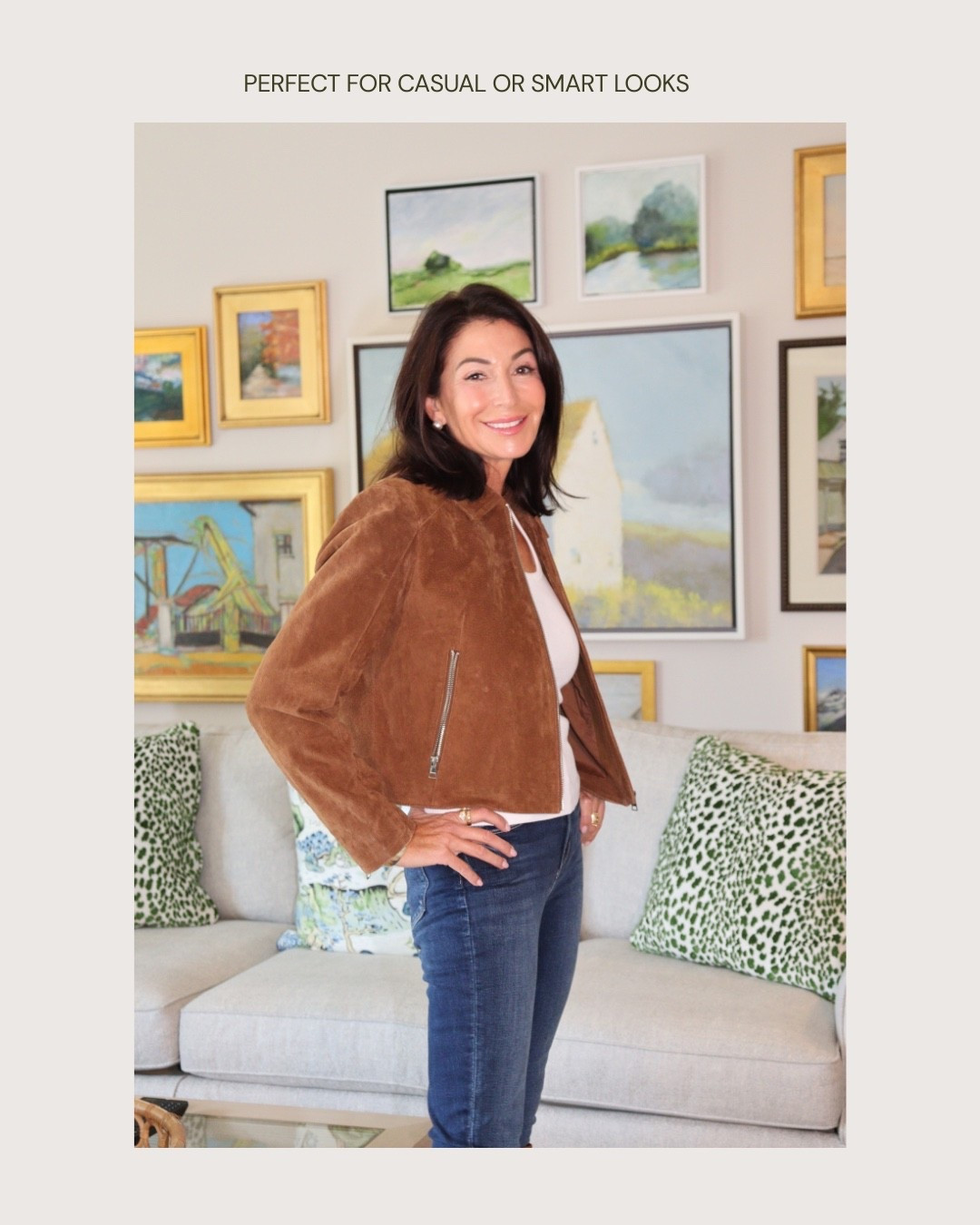 Suede is one of those materials that never goes out of style. Soft, elegant, and full of character, it has the power to instantly elevate even the simplest outfit. Whether you’re wearing suede shoes, a jacket, or an accessory, this texture brings warmth and sophistication without trying too hard.

One of the best things about suede is its versatility. You can dress it up with tailored pieces for a polished look, or keep it casual with denim and neutral basics. Earth tones like beige, brown, camel, and olive work especially well, allowing suede to truly stand out while still feeling effortless.

Wearing suede is all about confidence and balance. Let it be the statement piece of your outfit, keep the rest simple, and you’ll always look put together. Style doesn’t have to be complicated — sometimes, it’s all in the texture.
