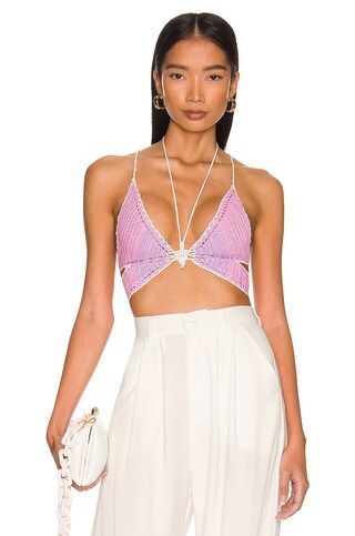 Lovers and Friends Butterfly Love Top in Pink from Revolve.com | Revolve Clothing (Global)