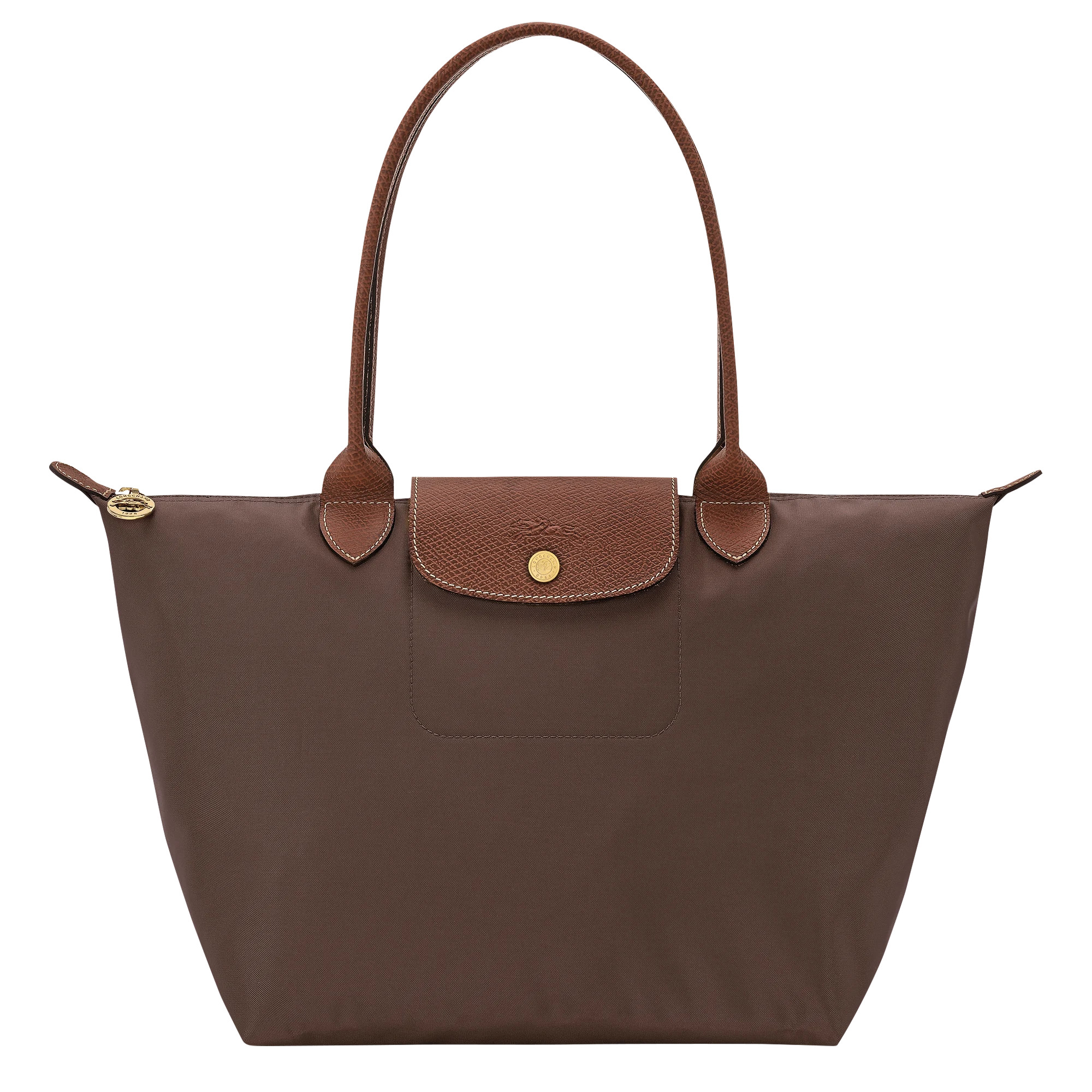 Le Pliage Original M Tote bag Mocha - Recycled canvas | Longchamp GB | Longchamp