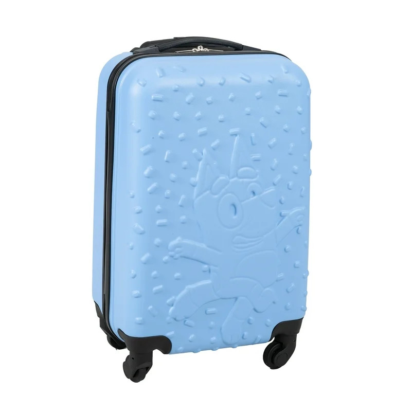 BBC Bluey Boy's 20" Embossed Luggage -Light Blue | Walmart (US)