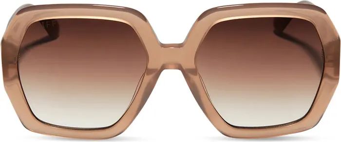 DIFF Nola 51mm Gradient Square Sunglasses | Nordstrom | Nordstrom