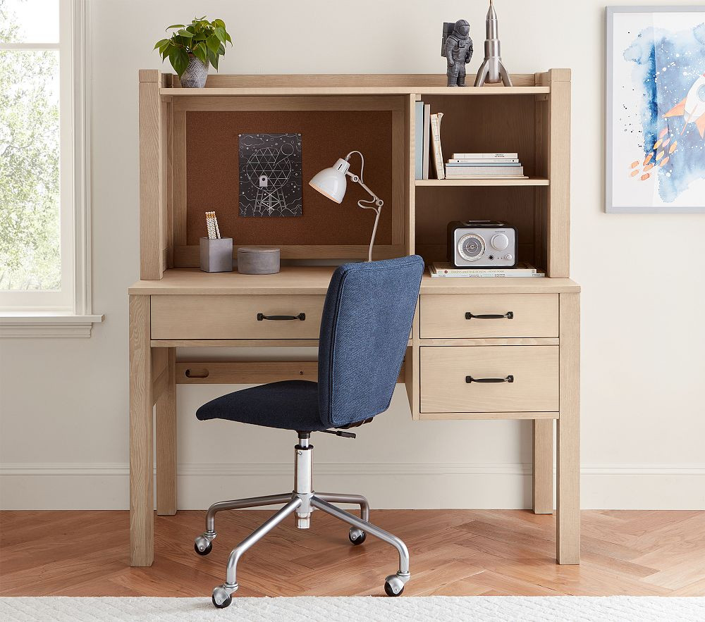 Camp Sandstone Storage Desk Collection (48") | Pottery Barn Kids