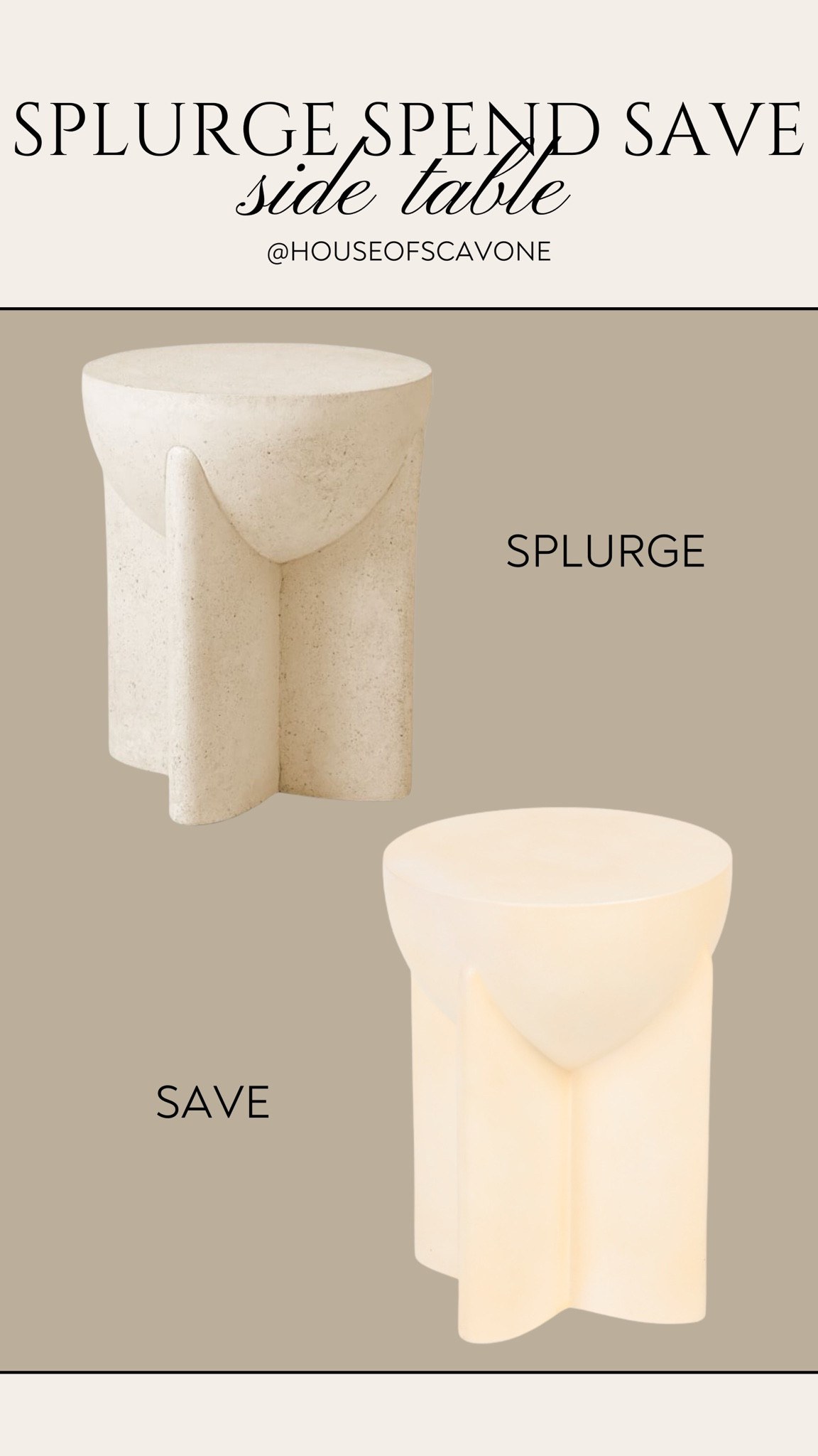 would you spend or splurge on this beautiful side accent table? #sidetable #accenttable #splurge #spend #save #outdoortable #coffeetable #patiotable #table #patio #frontporch

#LTKSaleAlert #LTKFamily #LTKHome