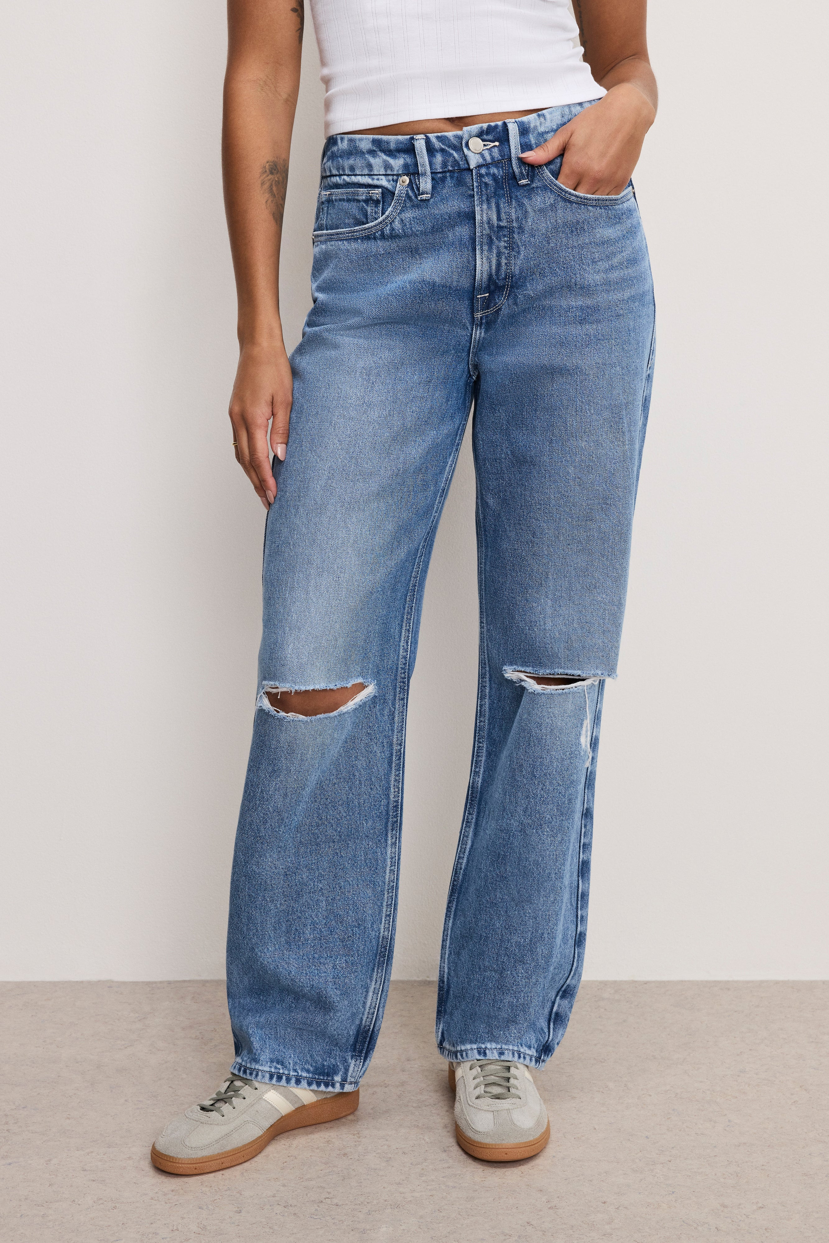 GOOD 90S RELAXED JEANS | INDIGO893 - GOOD AMERICAN | Good American