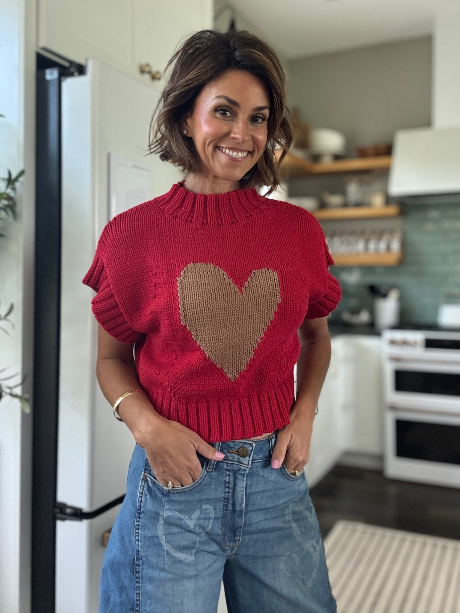 Sweater size//XS
Jeans size//25

#LTKOver40 #LTKStyleTip