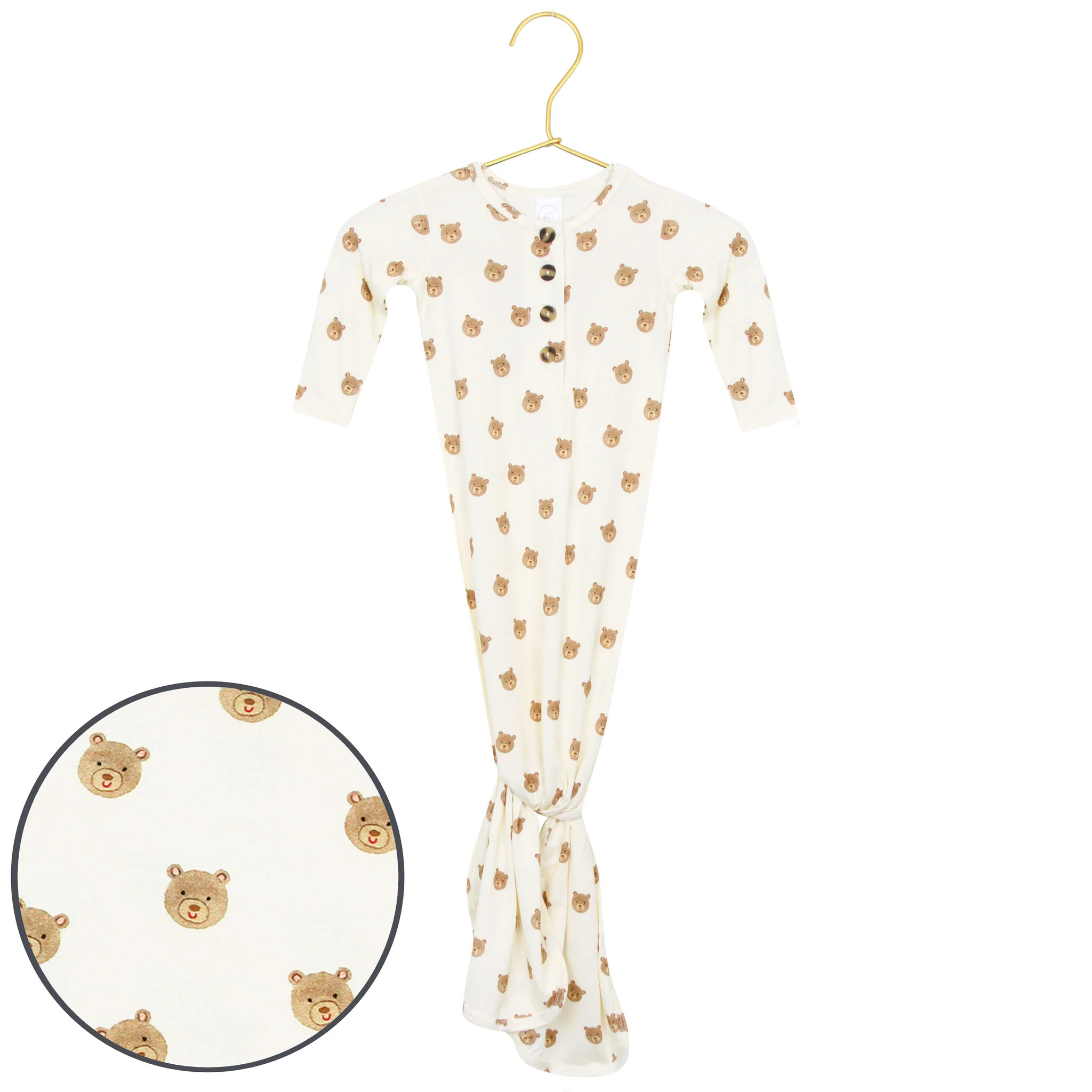Teddy Knotted Gown | Lou Lou & Company