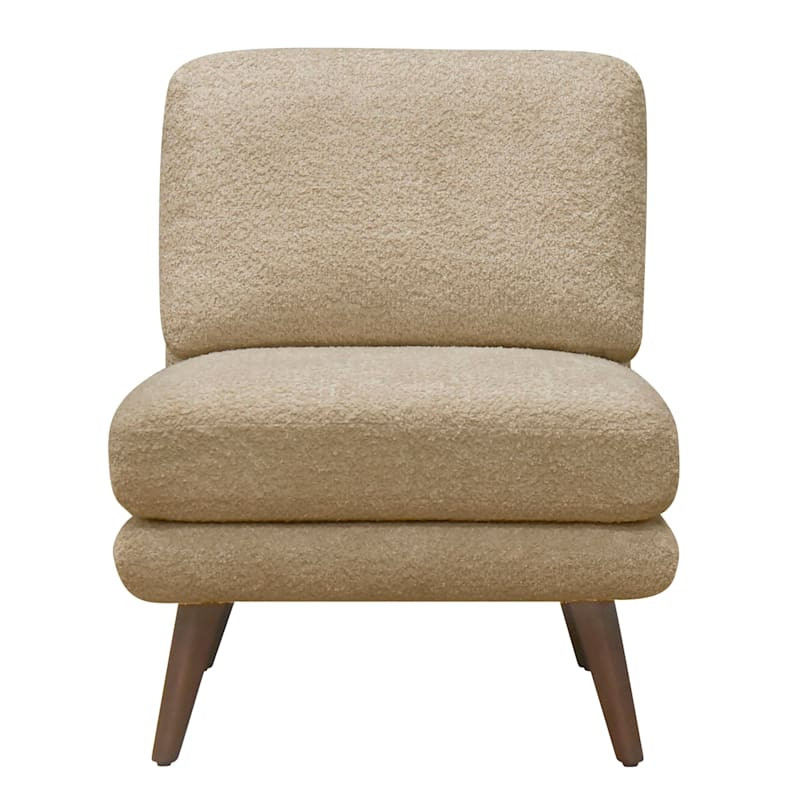 Aubrey Taupe Accent Chair | At Home