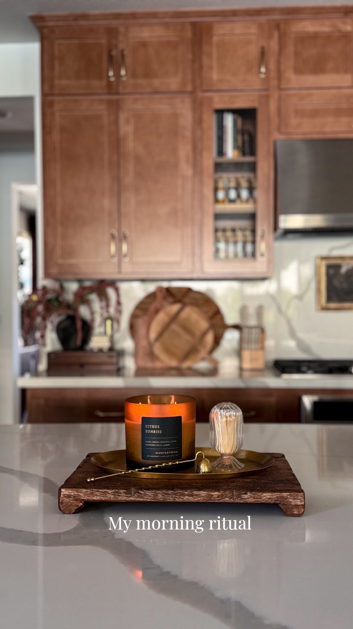 Curtis sunrise 🤌🏻 a fresh, clean candle for spring. 