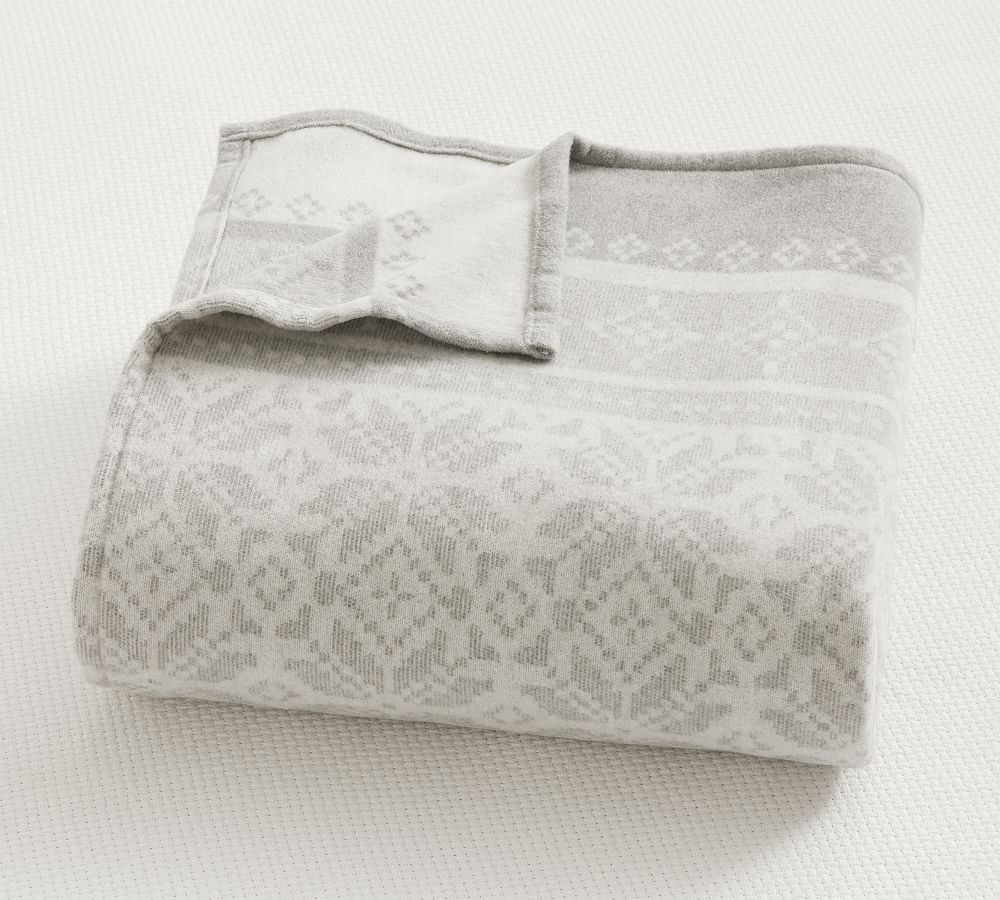 Fair Isle Blanket | Pottery Barn (US)