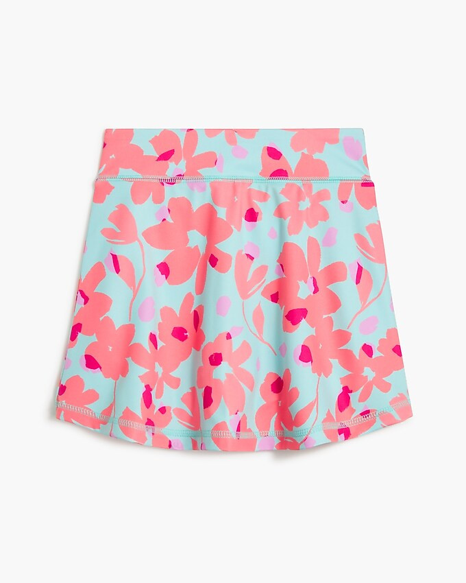 Girls' floral active skort | J.Crew Factory