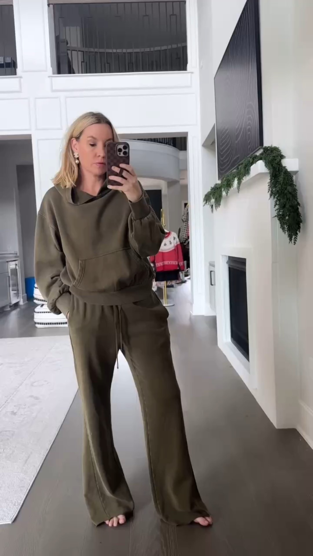 So in love with the flare pants and they have great length! In a medium in both 

#LTKootd #LTKHoliday #LTKGiftGuide