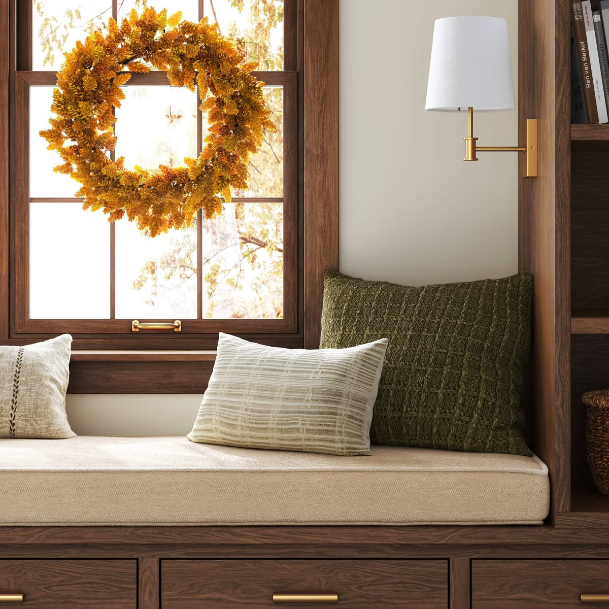 Hops Fall Wreath - Threshold™ | Target