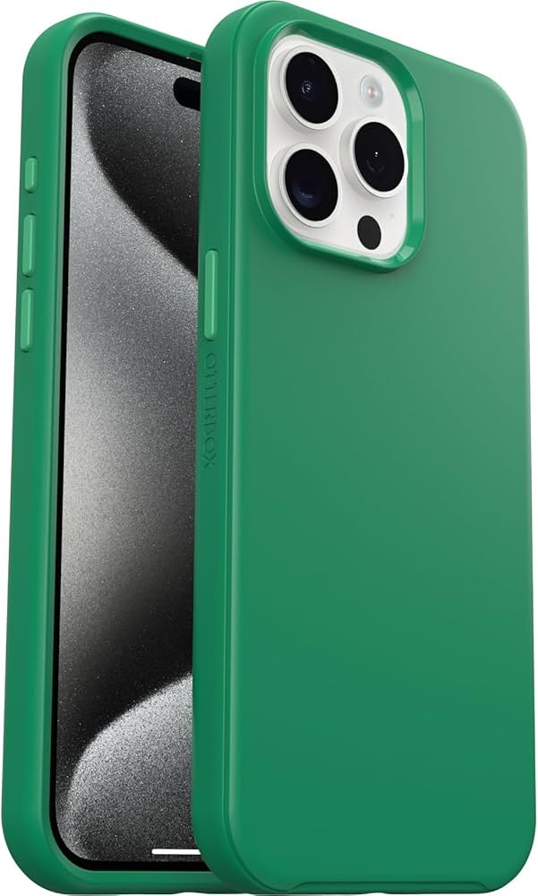 OtterBox IPhone 15 Pro MAX (Only) Symmetry Series Case - GREEN JUICE (Green), Snaps to MagSafe, U... | Amazon (US)