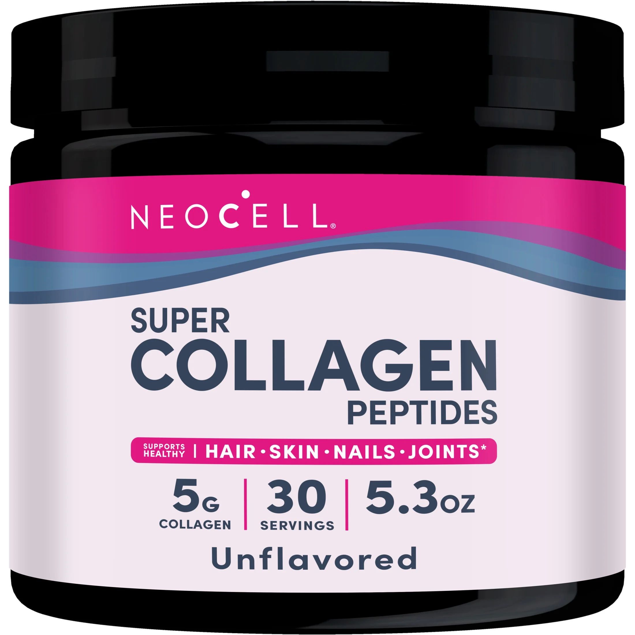 NeoCell Super Collagen Peptides, Grass-Fed Collagen Types 1 and 3, Unflavored, 5.3 oz | Walmart (US)