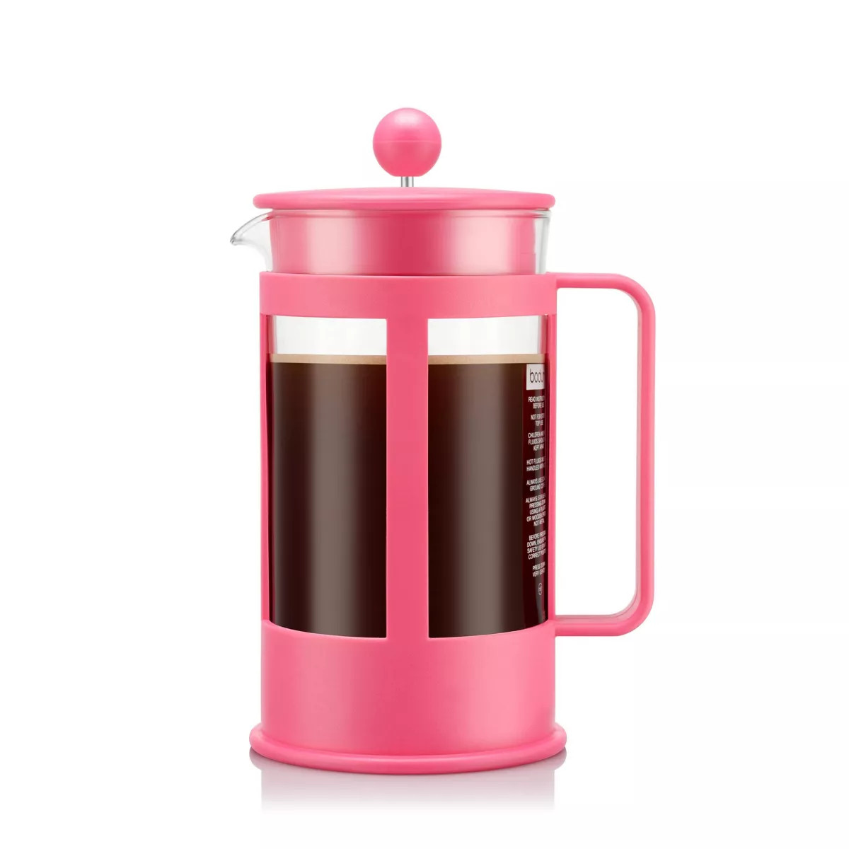 Bodum Kenya 8 Cup 34oz French Press Coffee Maker Pink | Target