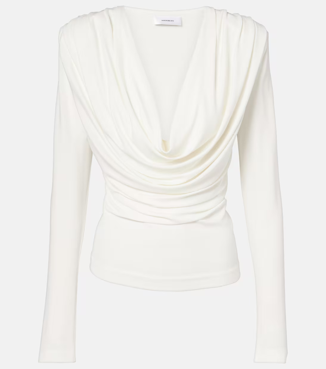 Draped jersey top | Mytheresa (US/CA)