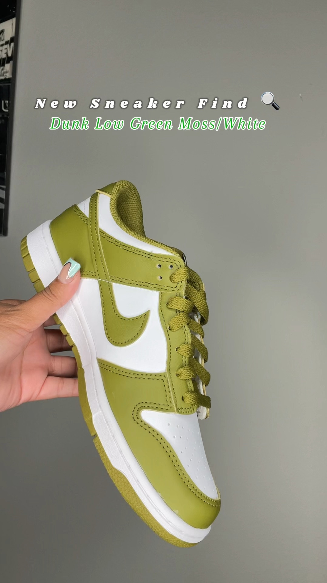 The cutest dunk lows ever ! Color wave: Green Moss/ White 

#LTKVideo #LTKStyleTip #LTKSaleAlert