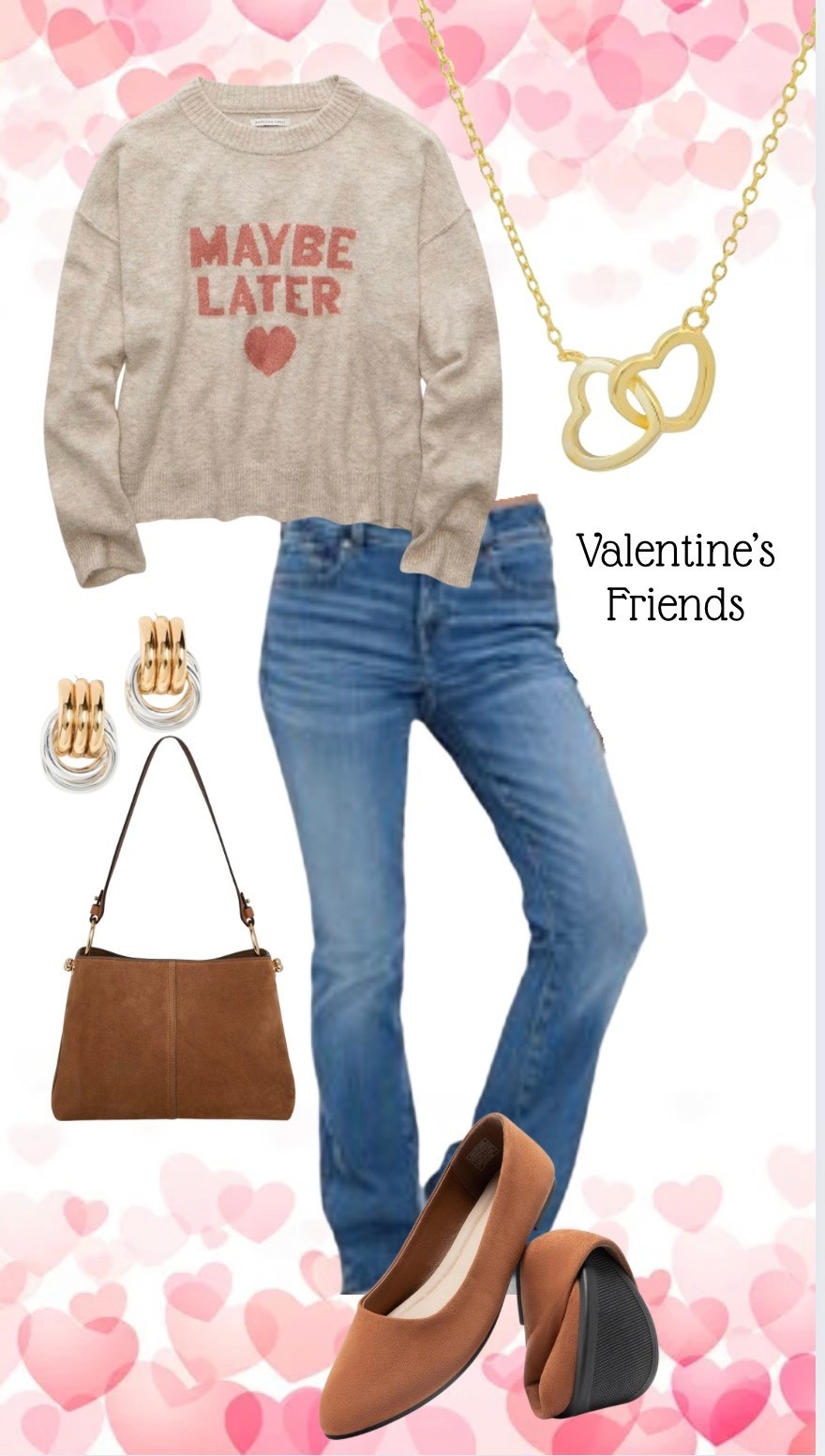 Friends celebrate Valentine’s Day too 💕
#galentinesday #valentinesoutfit#LTKHoliday

#LTKootd #LTKFindsUnder50