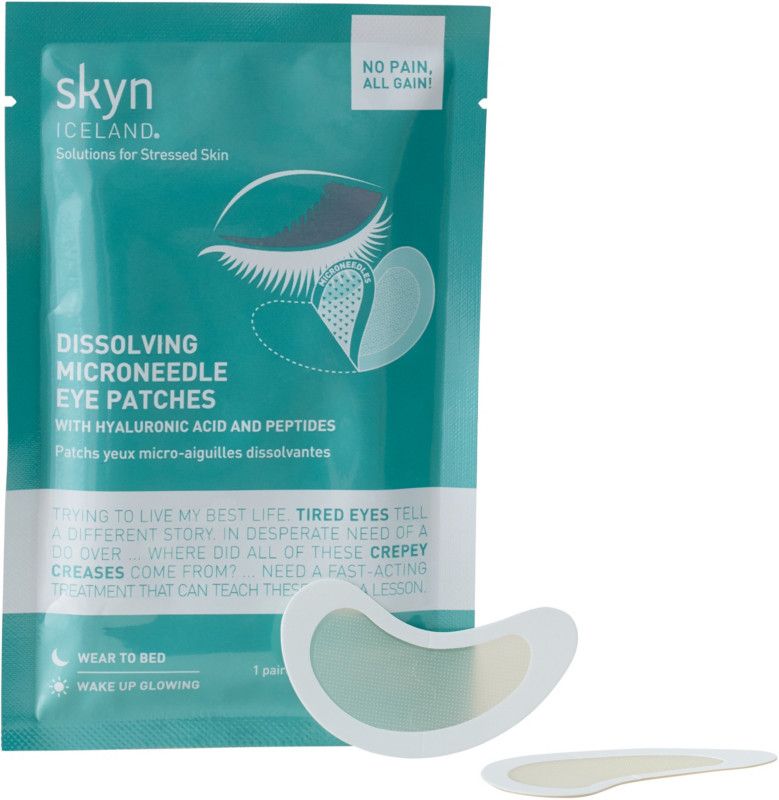 Dissolving Microneedle Eye Patches With Hyaluronic Acid and Peptides | Ulta