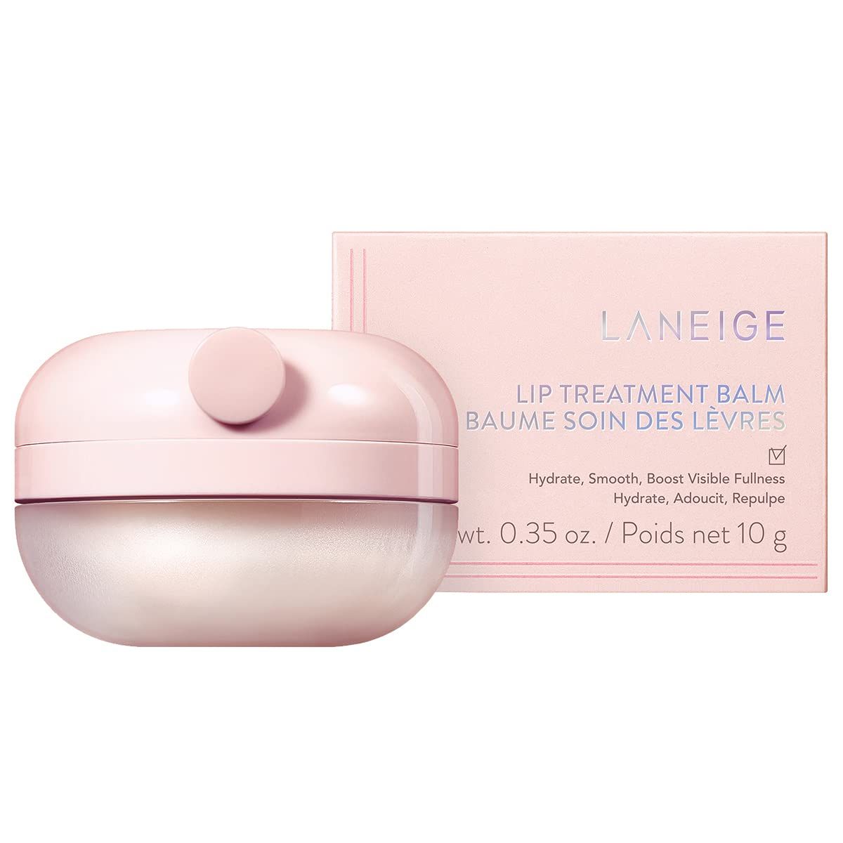 LANEIGE Lip Treatment Balm: Nourish, Hydrate, and Visibly Plump Lips with Coconut Oil & Peptides,... | Amazon (US)