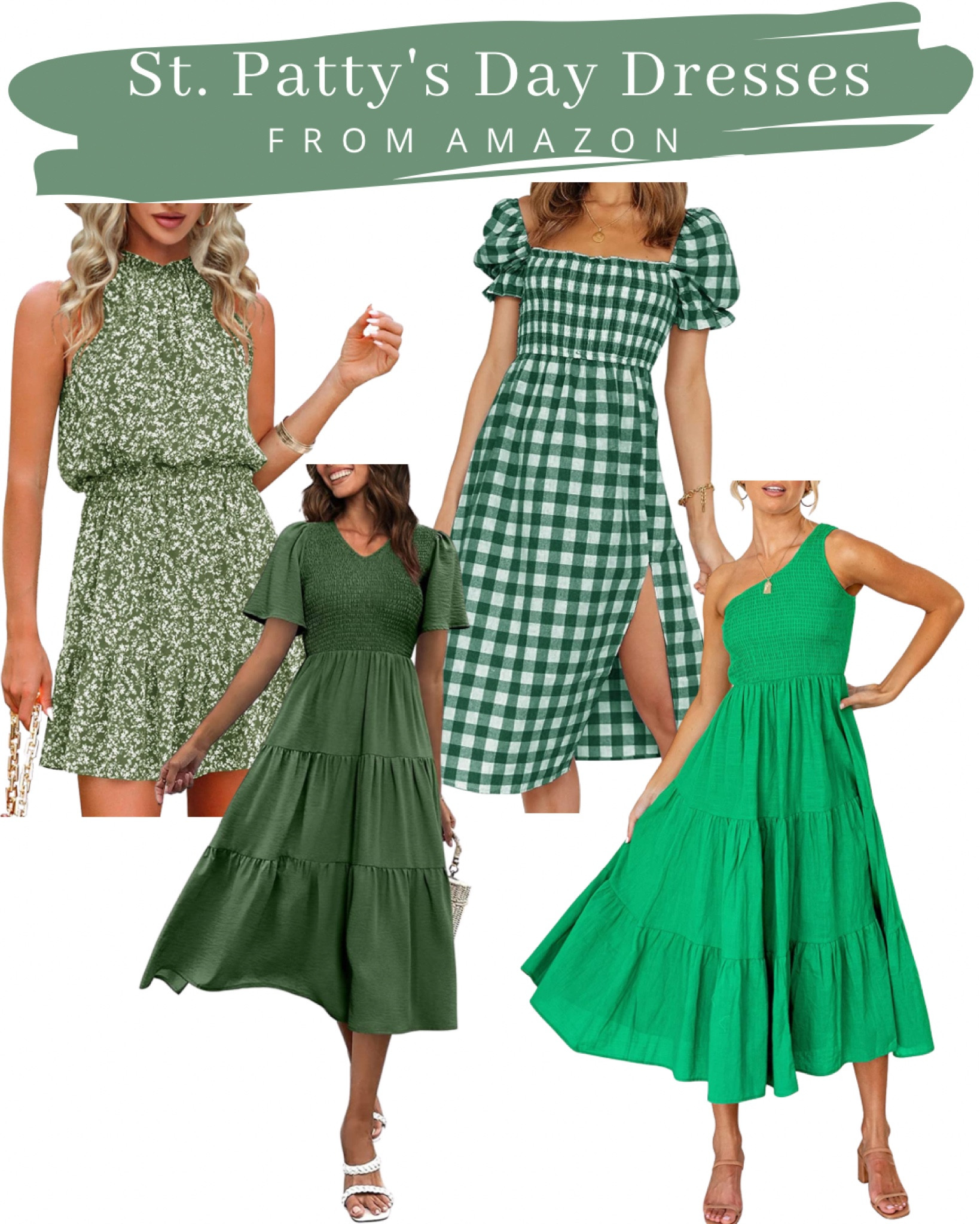 The cutest St. Patty’s Day outfits from Amazon. 

#LTKFind #LTKSeasonal