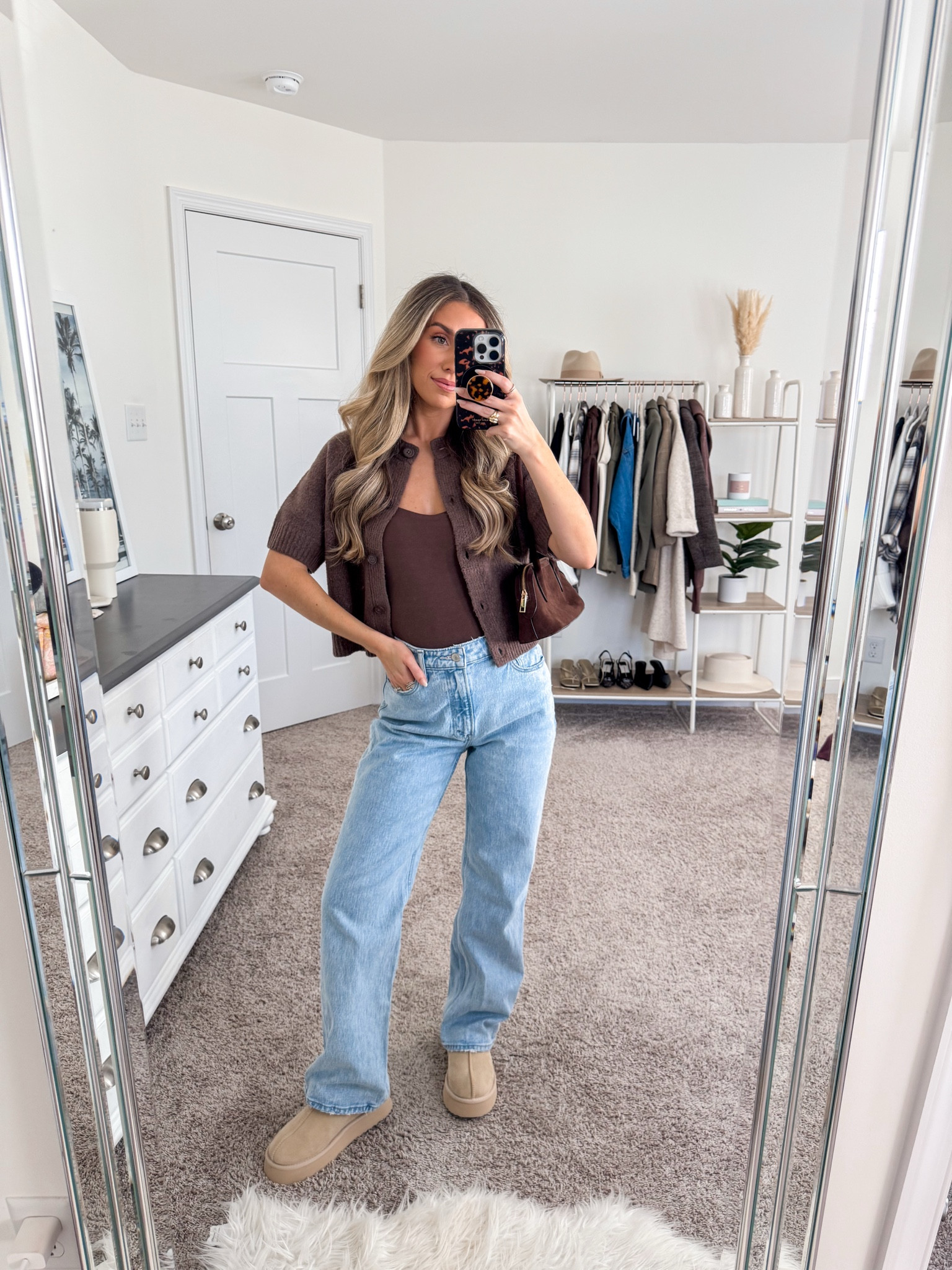 Casual fall outfit 
+ sweater: xs 
+ bodysuit: xs 
+ jeans: 24 short 
+ shoes: true to size | linking a few options 

#LTKSeasonal #LTKFindsUnder100 #LTKFindsUnder50