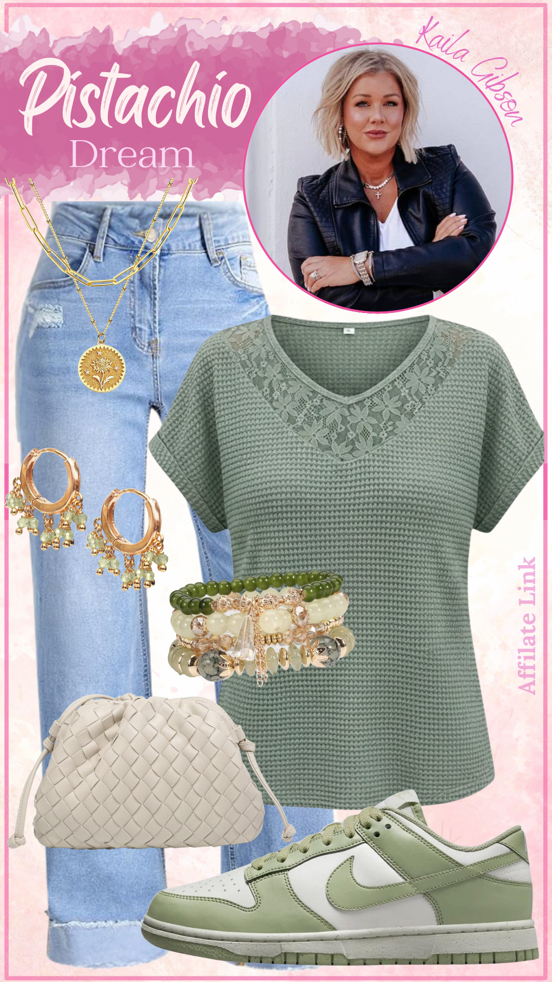 Going green in the best way possible. 🌿 This pistachio waffle knit is the perfect transitional piece for those "is it Spring yet?" days. Pair with light wash denim and your favorite dunks for an easy, everyday look.

#denimlove #freshlook #fashioninspo 

 #LTKdayinmylife #LTKgrwm #LTKMidsize