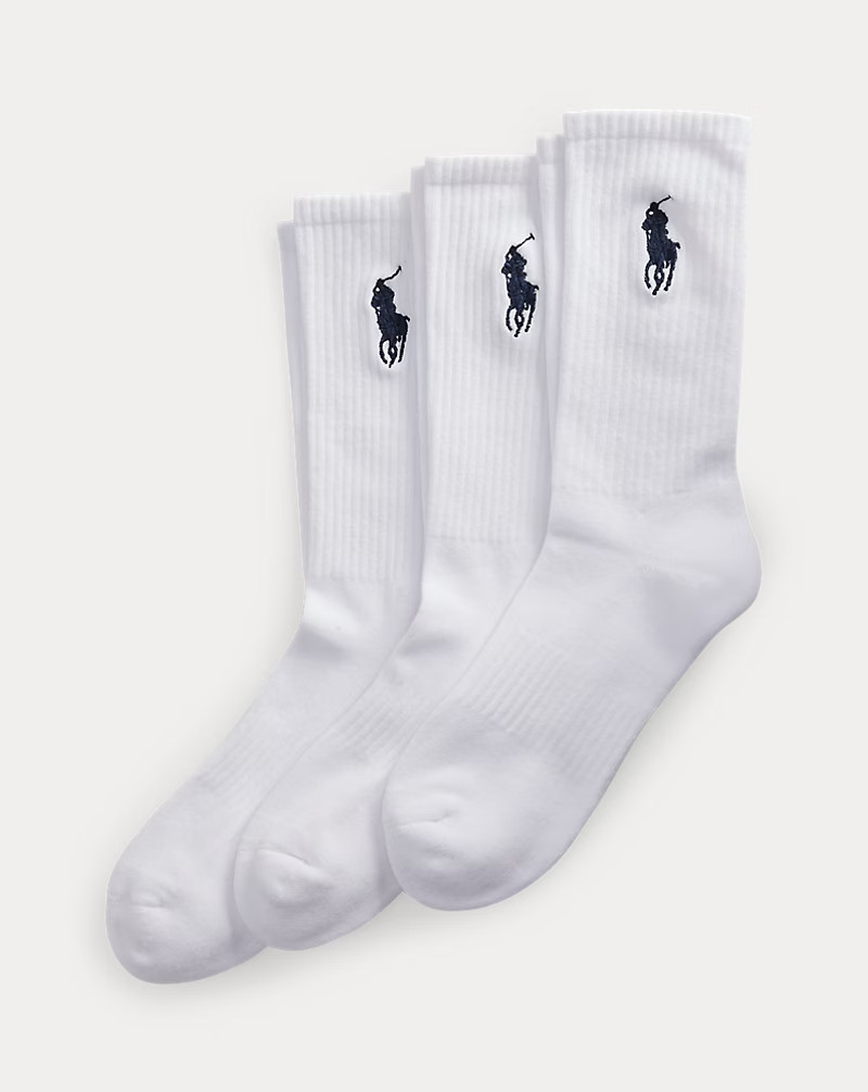 Big Pony Crew Sock 3-Pack | Ralph Lauren (UK)