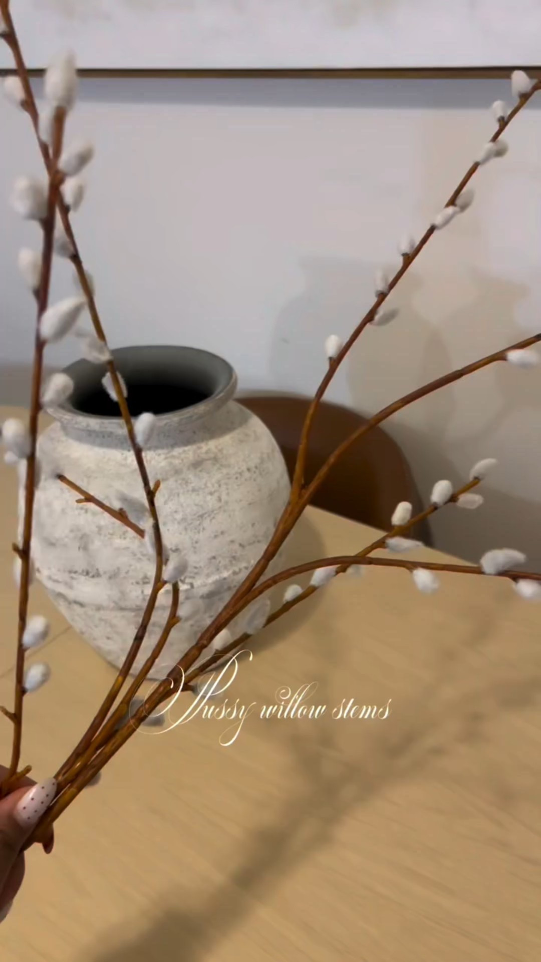 The easiest way to refresh your home for the season ✨
These pussy willow stems instantly elevate any corner.
Comment “SHOP” for the link or grab them through my LTK in my profile 🤍

#SpringHome #HomeDecorFinds #NeutralDecor #ModernFarmhouse #JennHomeCor #LTKHome #DecorInspo #CozySpaces #SeasonalDecor #HomeStyling #GettingReadyForSpring2026