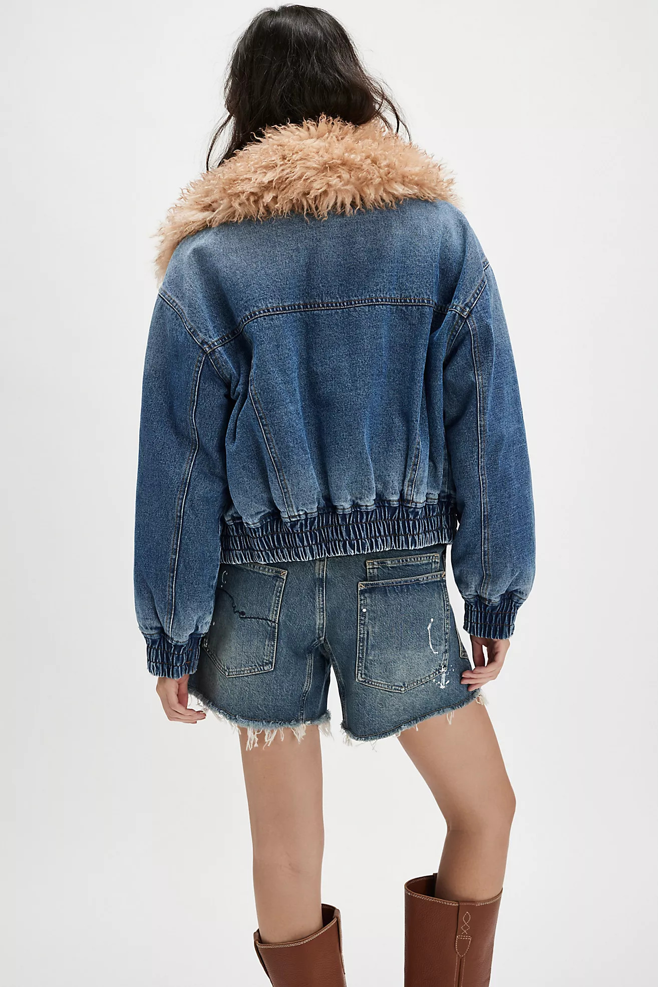 BlankNYC Cozy Up Denim Jacket | Free People (Global - UK&FR Excluded)