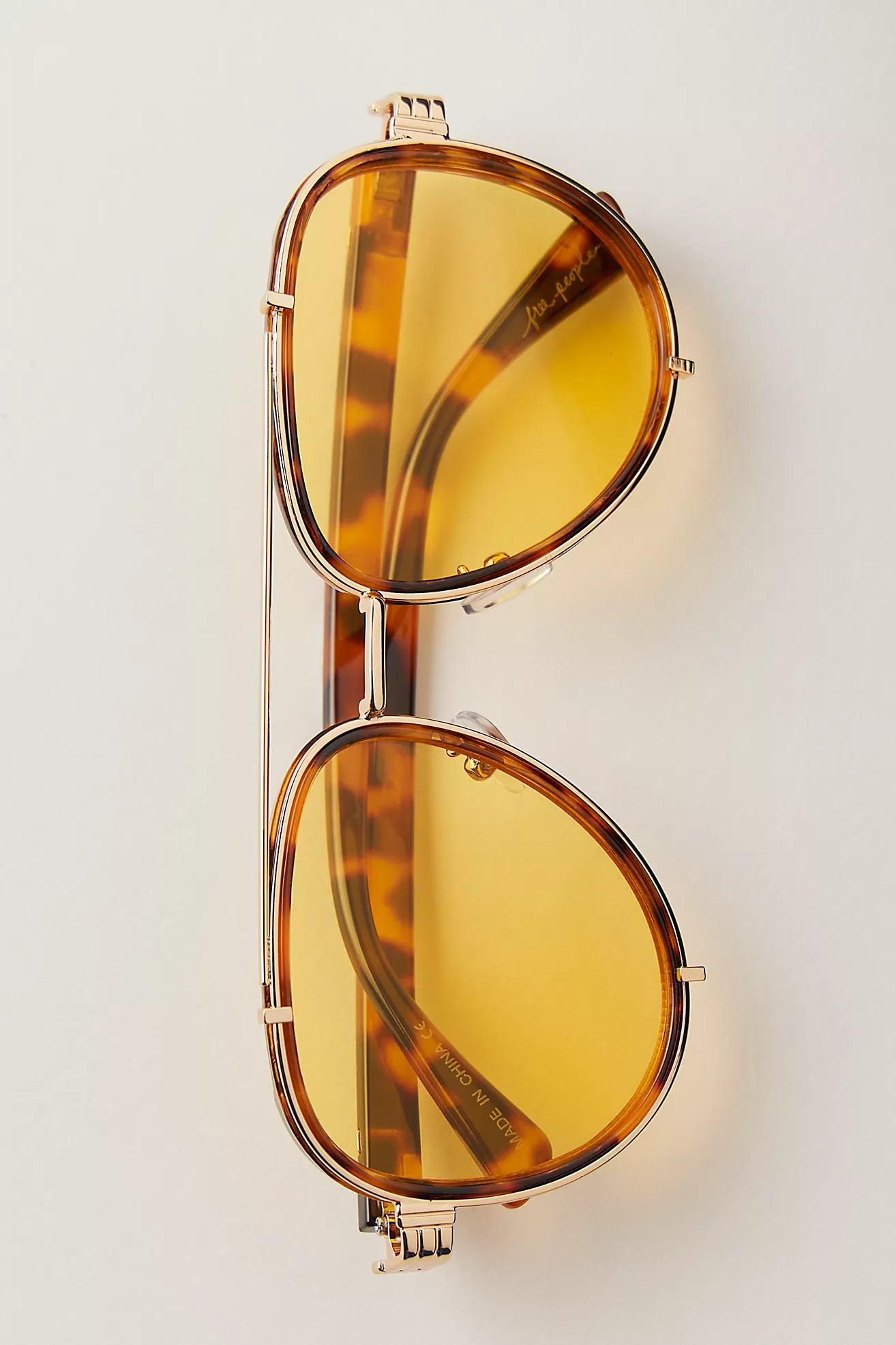 Wesley Oversized Aviator Sunglasses | Free People (Global - UK&FR Excluded)