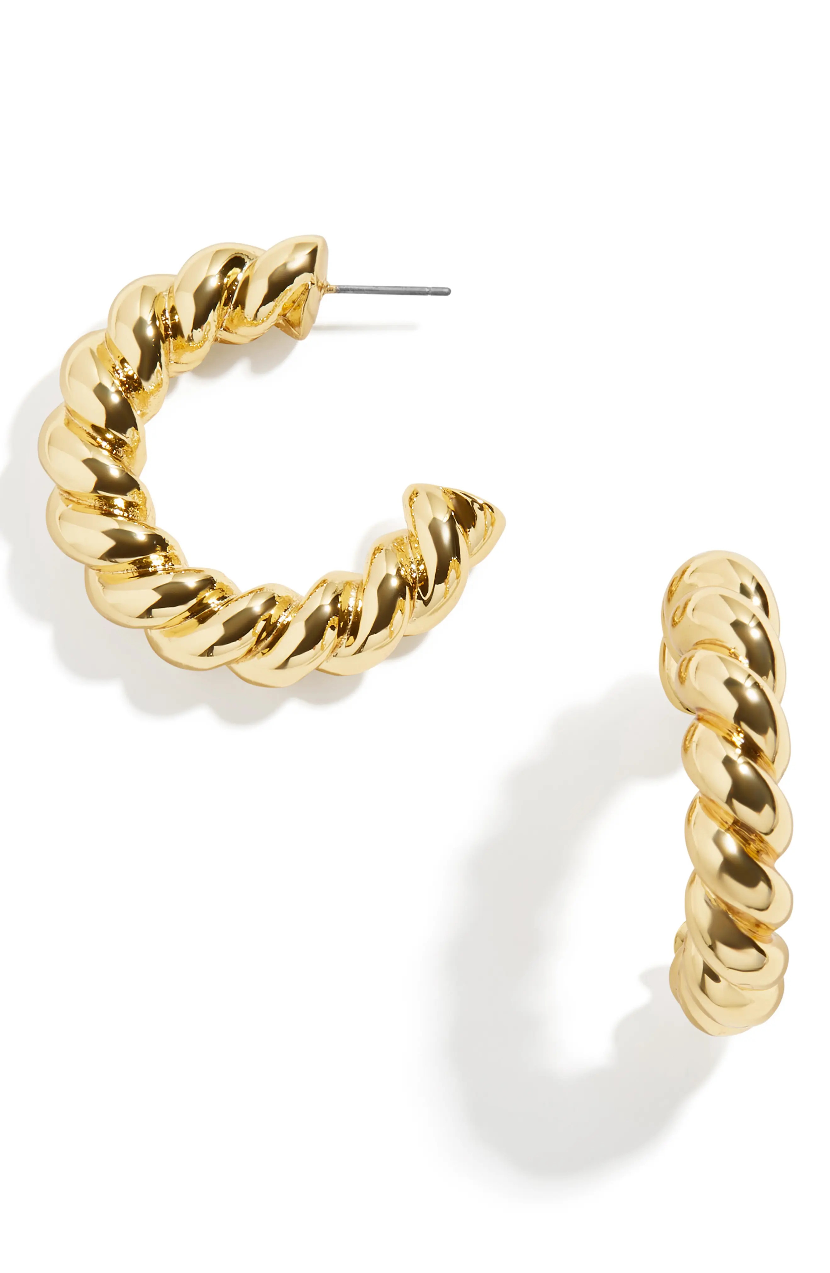 Women's Baublebar Twizzler Hoop Earrings | Nordstrom