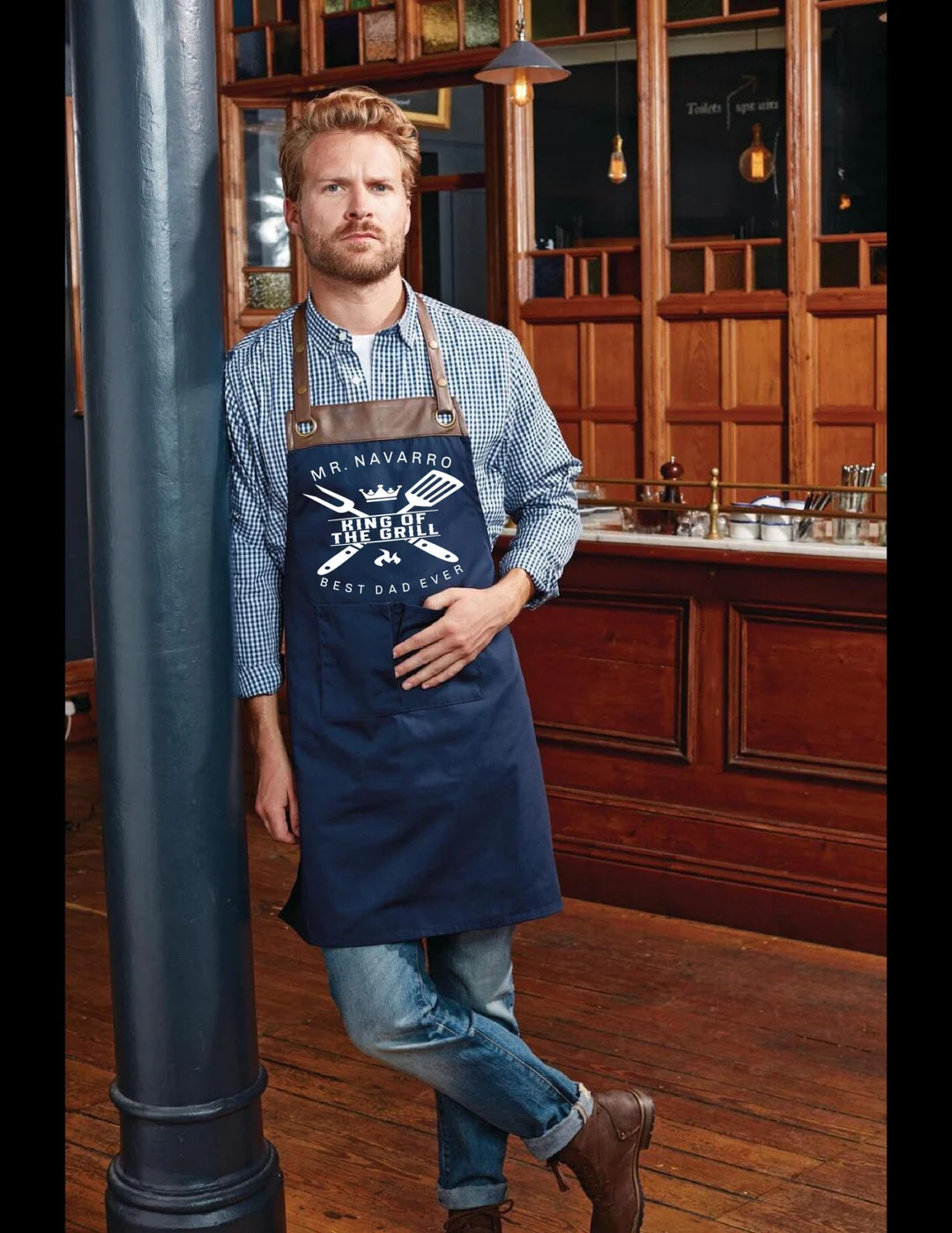 Gift for Him, Best Dad Ever, Custom, Personalized, King of the Grill, BBQ, Grill Gift, Father's D... | Etsy (US)